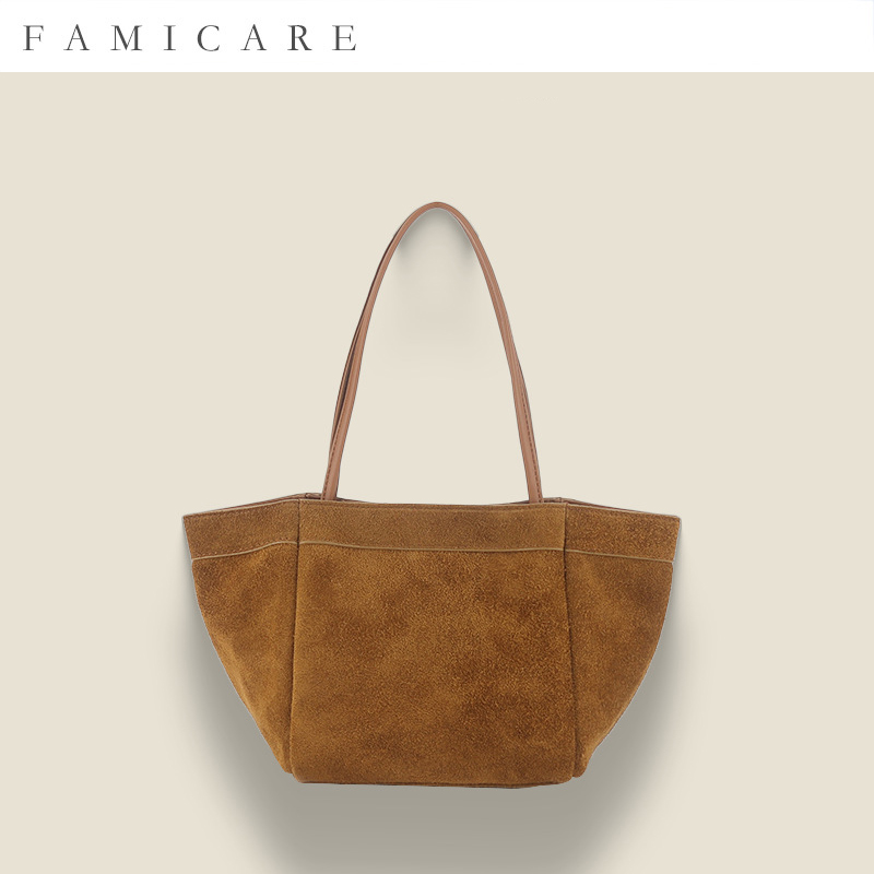 Vintage Fashion Market - Herfst Winter Nieuwe Suède Markt Tote
