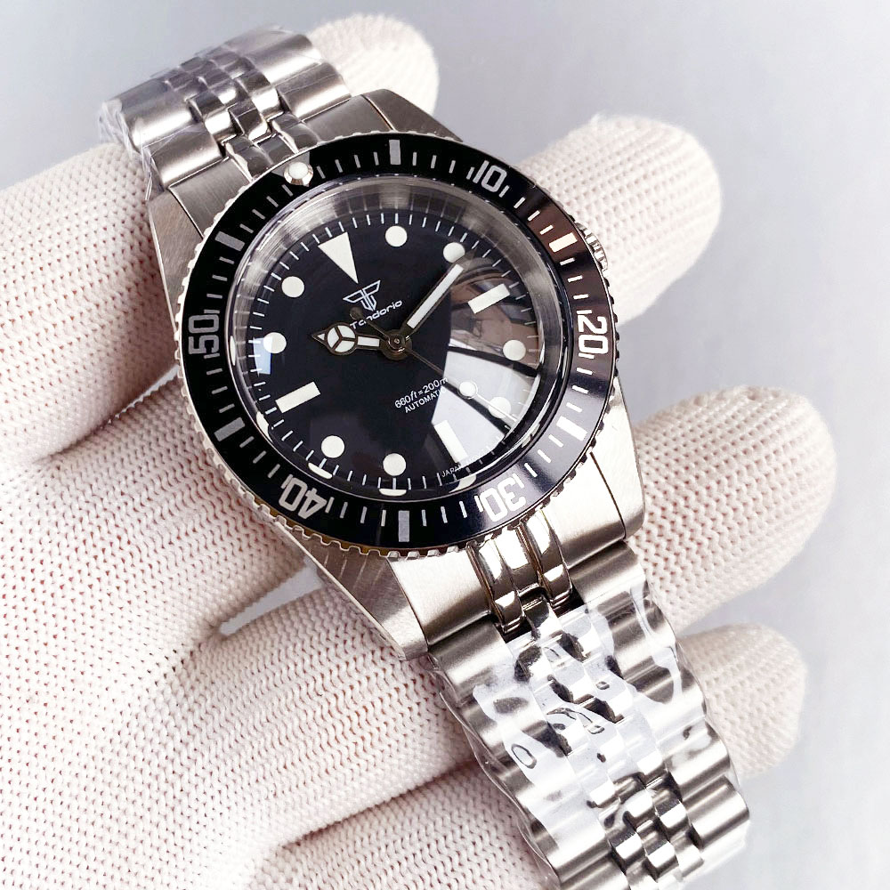 Vintage Fashion Complete - Tandorio Lichtgevende Vintage 38 mm Bubble