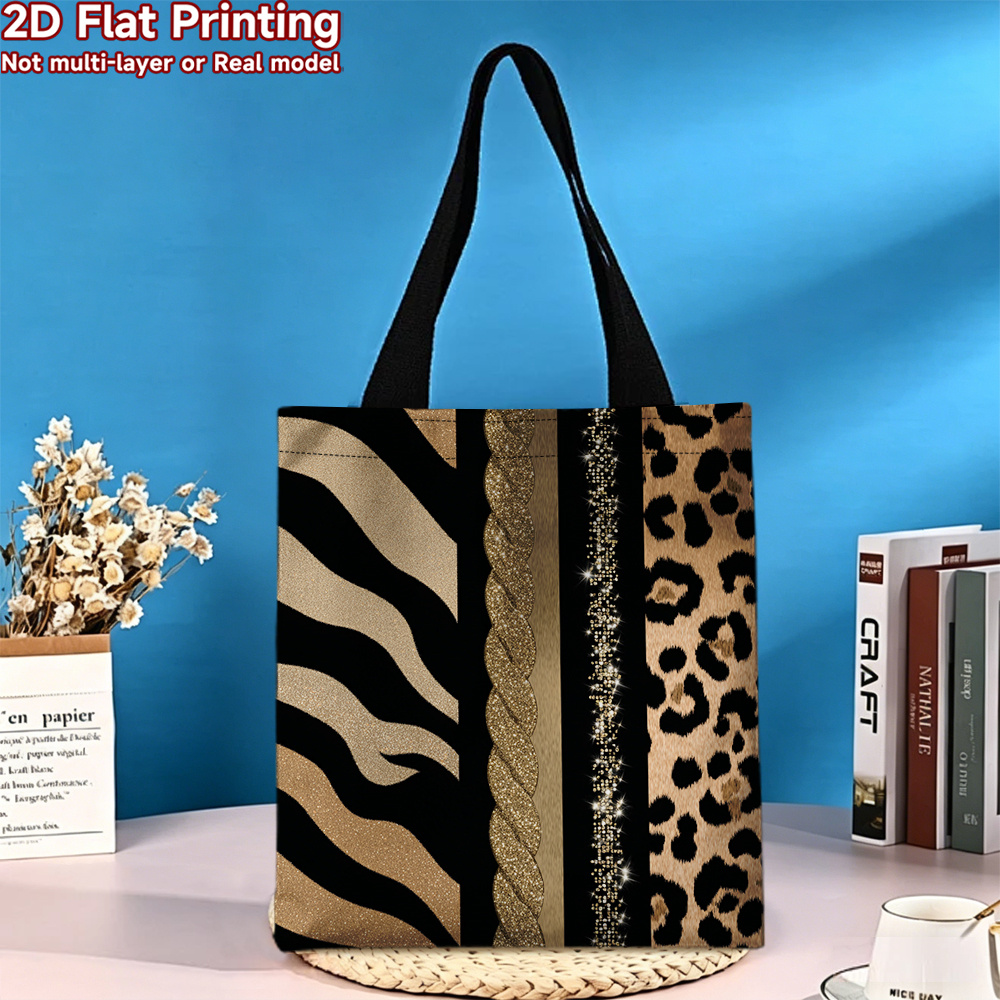 Dames Zebra Luipaardprint Tote - Vintage Fashion Market recensie en prijs