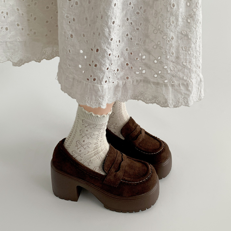 Vintage Dames Chunky Loafer Sc - Vintage Fashion Women Dresses recensie en prijs