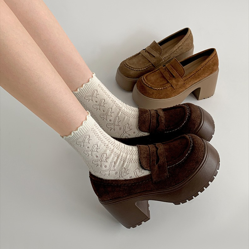Vintage Dames Chunky Loafer Sc - Vintage Fashion Women Dresses recensie en prijs