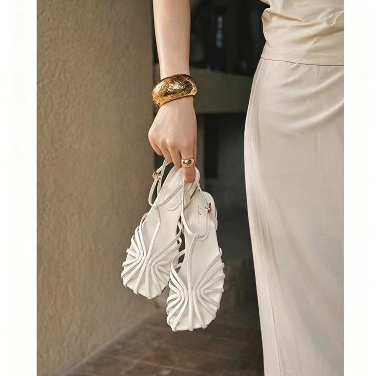 Franse vintage geweven teensan - French Vintage Fashion recensie en prijs