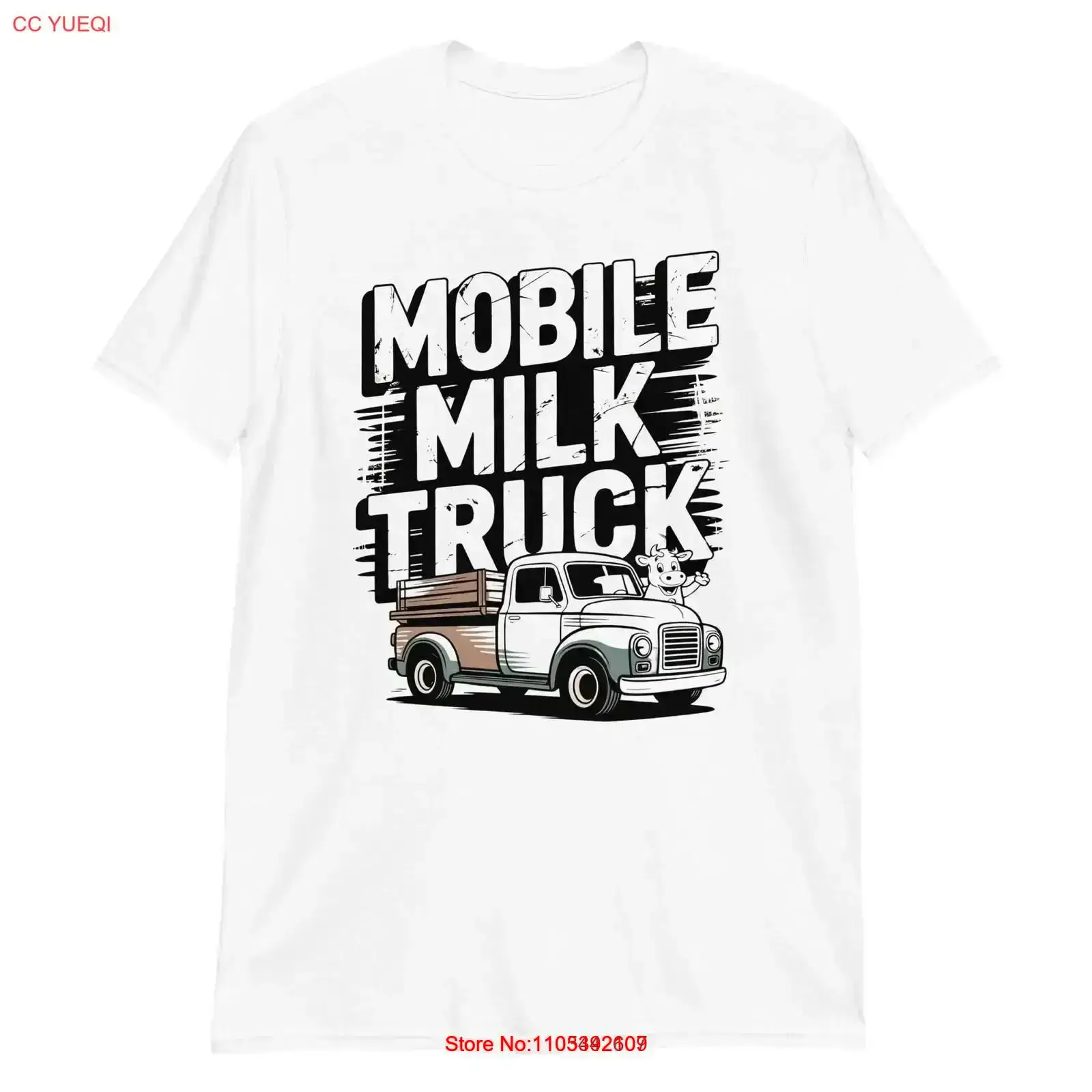 Mobiele Melkwagen T-shirt Vint - Vintage Fashion Market recensie en prijs