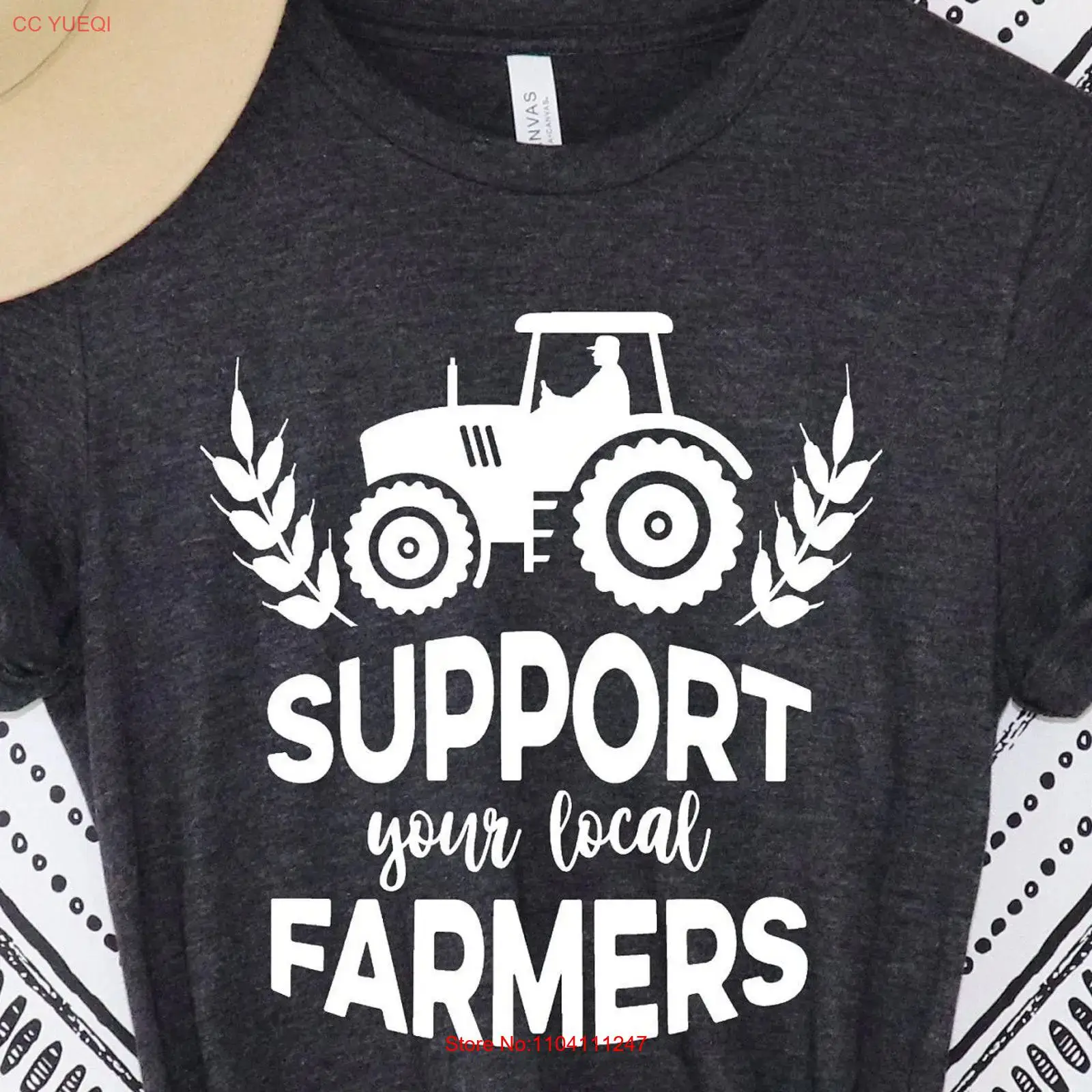 Steun uw lokale boeren shirt F - Vintage Fashion Market recensie en prijs