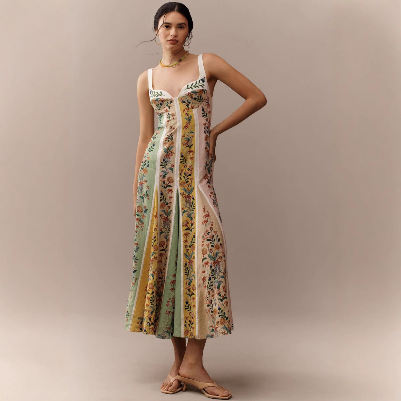 Mode Elegante Vrouwen Mouwloze - Vintage Fashion Women Dresses recensie en prijs