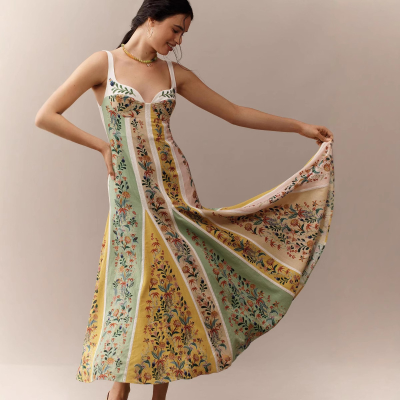 Mode Elegante Vrouwen Mouwloze - Vintage Fashion Women Dresses recensie en prijs