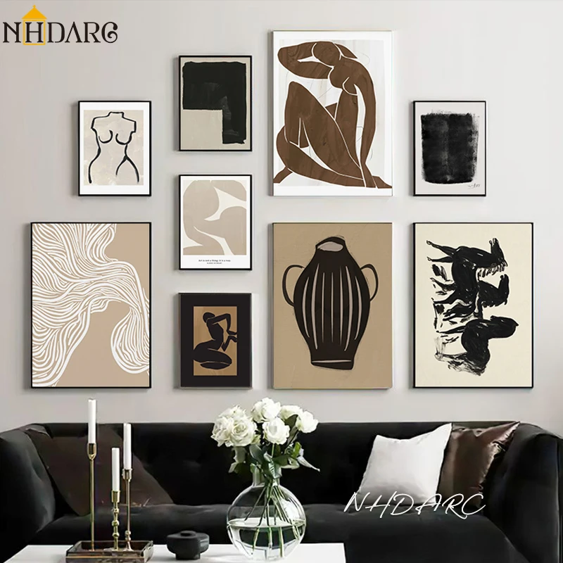 Scandinavische minimalistische - Vintage Fashion Prints For Wall recensie en prijs