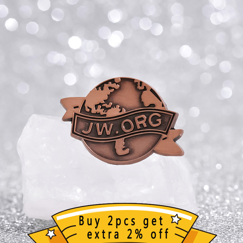Jw, Org Earth Emaille Pins Cus - Vintage Fashion Org recensie en prijs