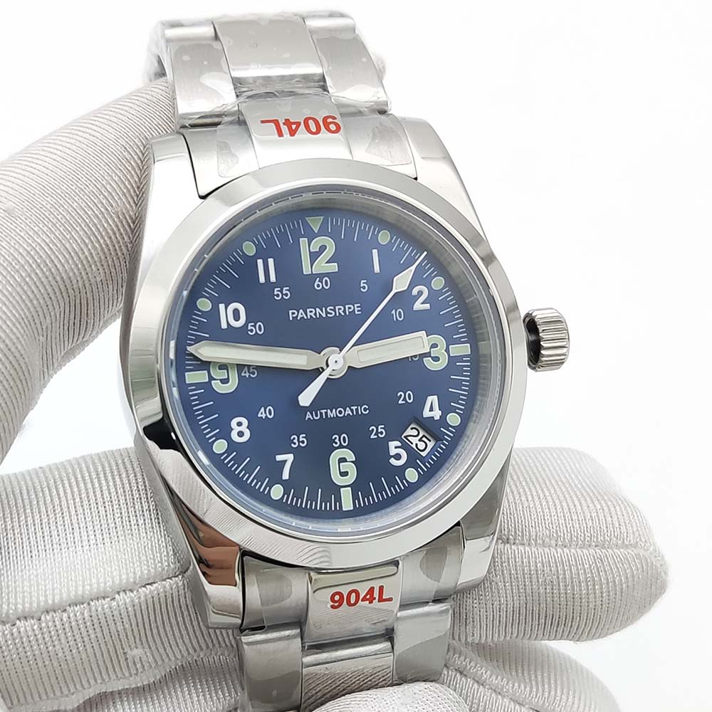 Nieuw 39mm stalen NH35 automat - Vintage Fashion Complete recensie en prijs
