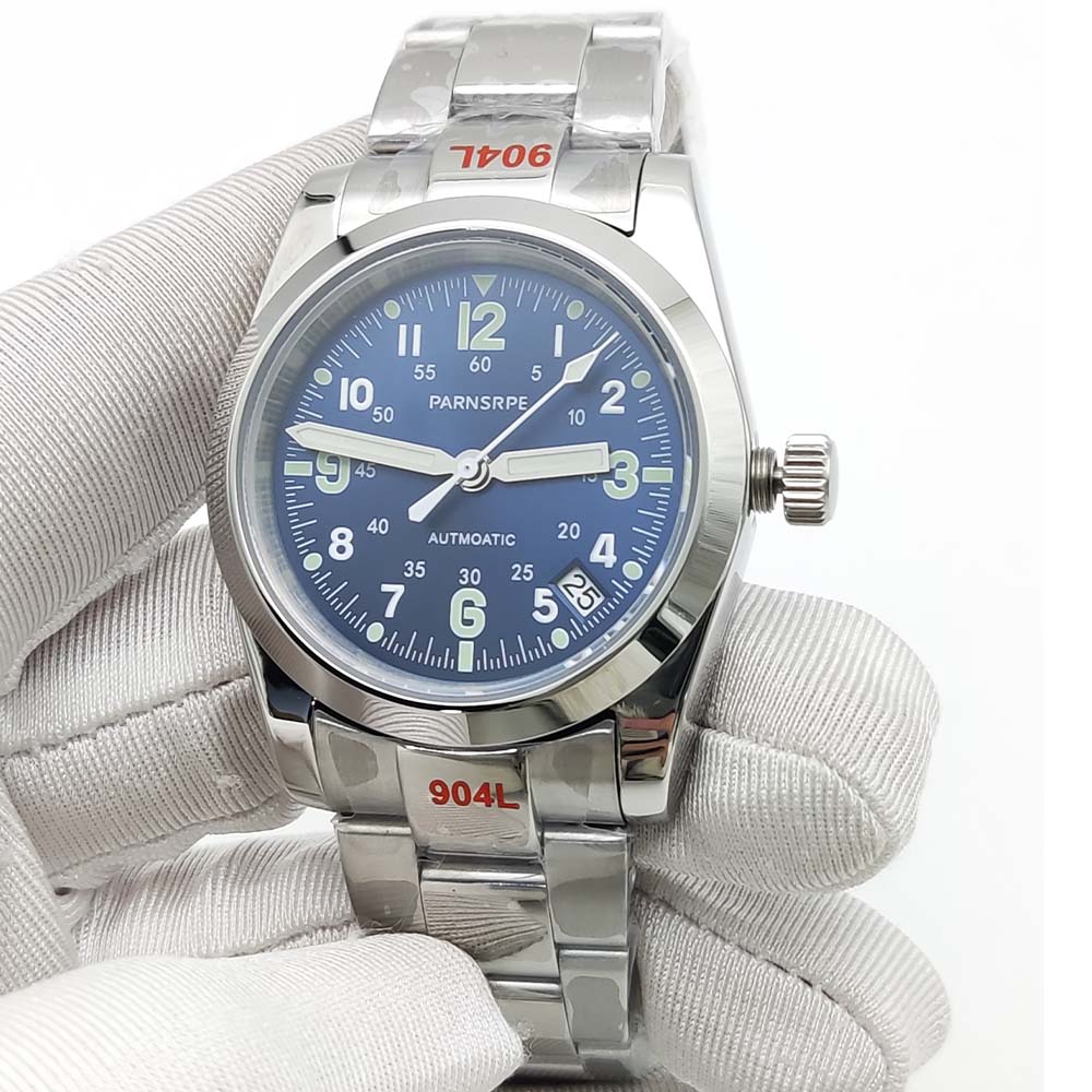 Nieuw 39mm stalen NH35 automat - Vintage Fashion Complete recensie en prijs