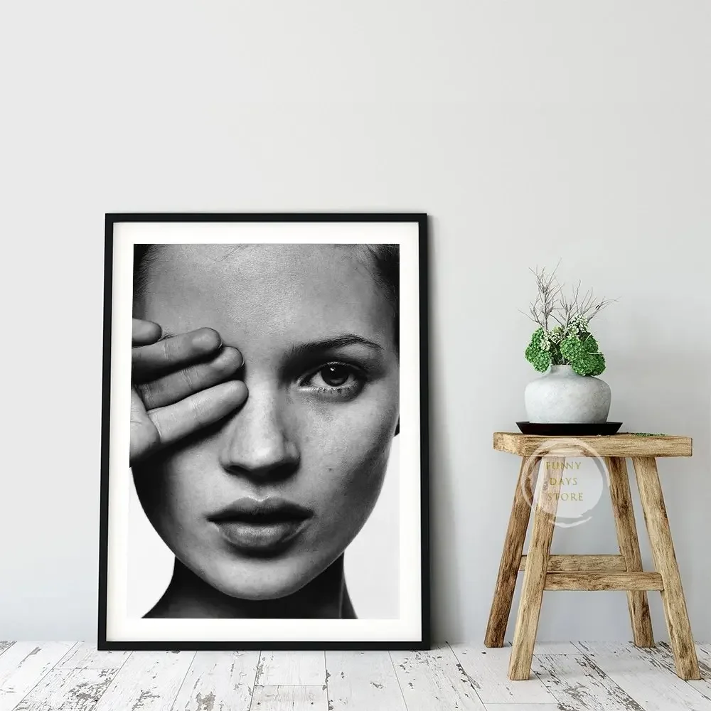 Vintage Sexy Supermodel Kate M - Vintage Fashion Prints For Wall recensie en prijs