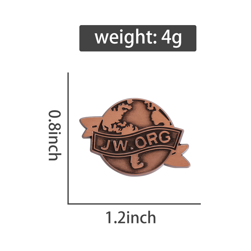 Jw, Org Banner Earth Emaille P - Vintage Fashion Org recensie en prijs