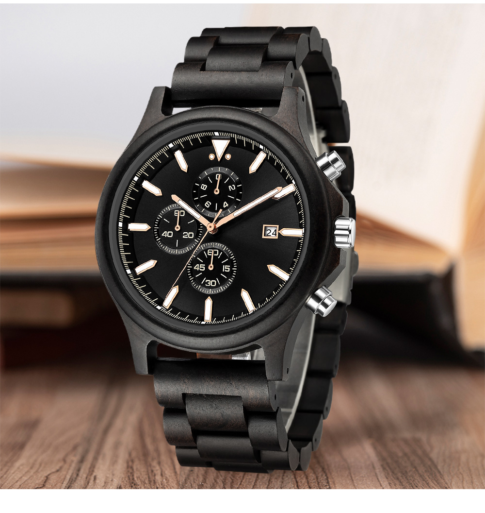 Houten horloge voor heren Mode - Vintage Fashion Complete recensie en prijs