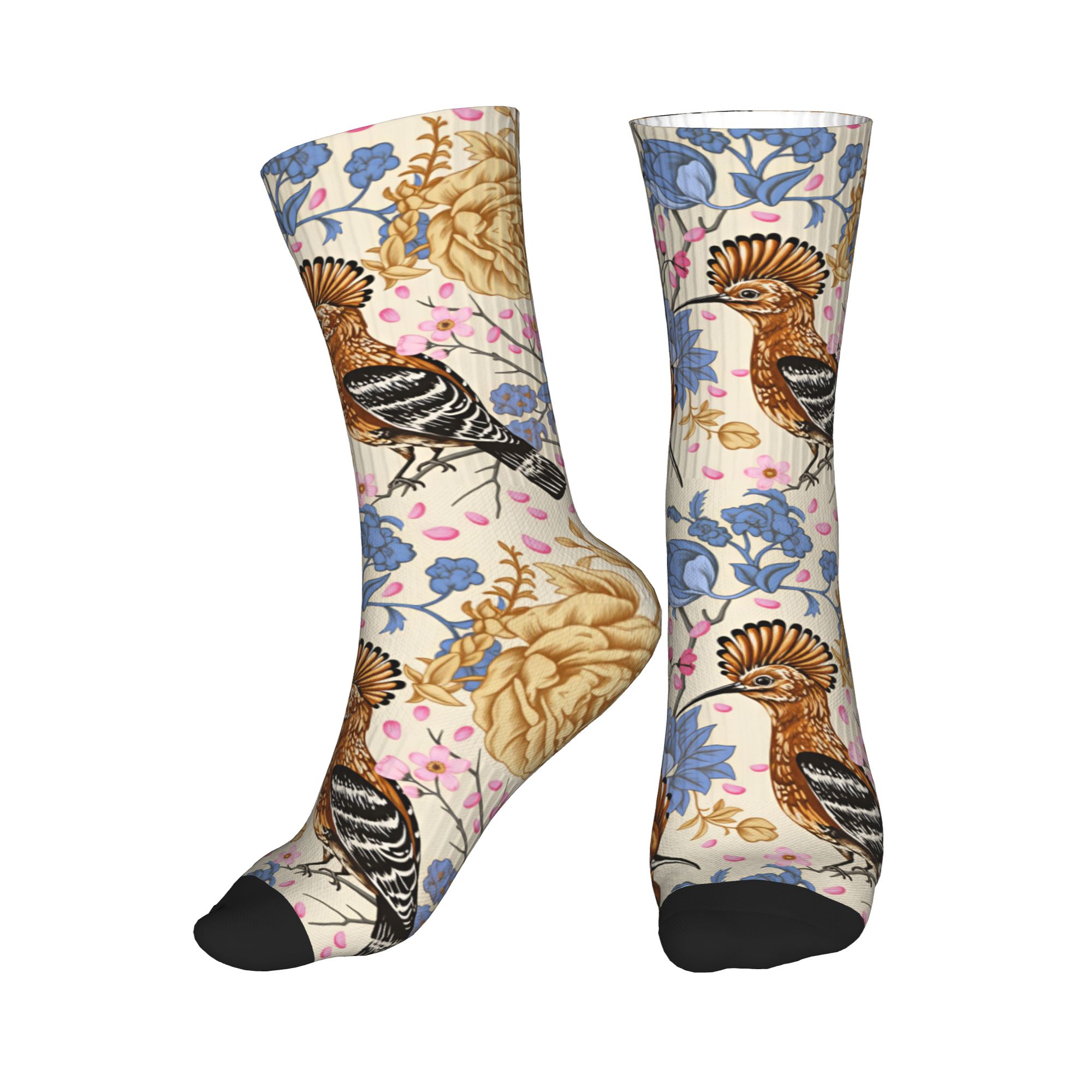 Hoopoe Bird Blue Peony Vintage - Vintage Fashion For Men recensie en prijs
